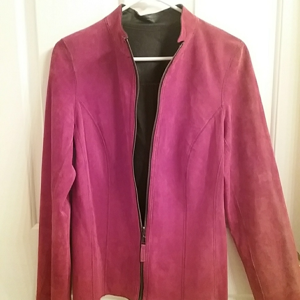 Genuine Leather Reversible Jacket #191R